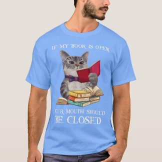 Lustigt katt, Bok Älskare T Shirt