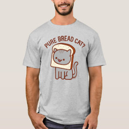 Lustigt katt T-Shirt - "RURE BREAD CAT?"