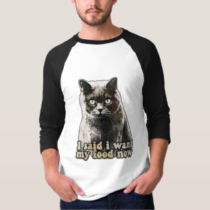 Lustigt kattminne för kattlover och kattägare t shirt