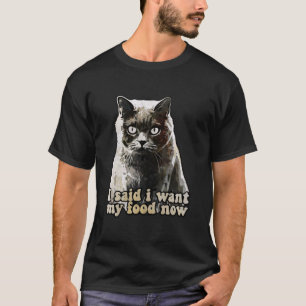 Lustigt kattminne för kattlover och kattägare t shirt