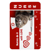 Lustigt Kattunge Nurse. Nurses Gift