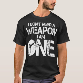 Lustigt Kickboxing Fighter Fighter Fighter T Shirt