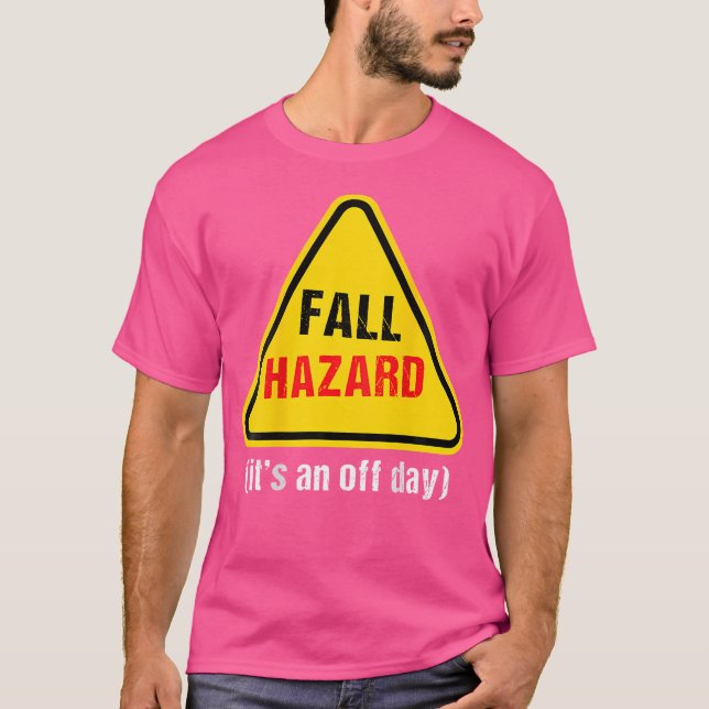 Lustigt klättersjöfart i Sten -  varningstid för f T Shirt (Framsida)