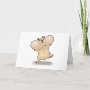 Lustigt knubbig cheeks hamster kort