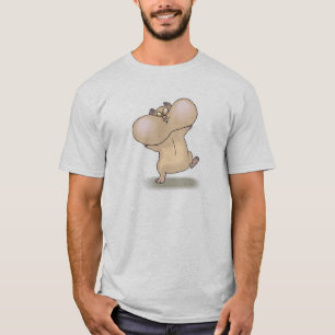 Lustigt knubbig cheeks hamster tee