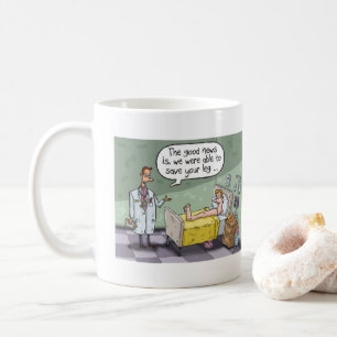 Lustigt, kom bra Mugg. Kaffemugg