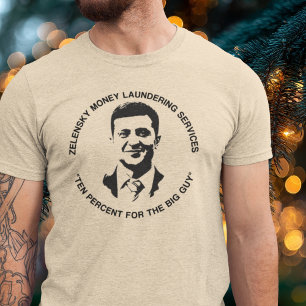 Lustigt Konservativ Anti Biden Zelensky Ukraina T Shirt
