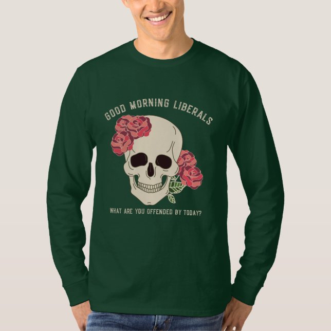 Lustigt Konservativ Anti Woke Anti Cancel-kultur T Shirt (Framsida)