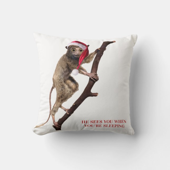 Lustigt Konstig - julskatt - taxidermy Monkey | Le Kudde (Framsida)