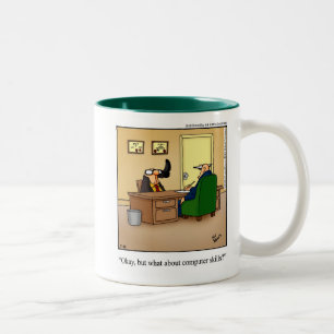 Lustigt Kontors humor mugg Gift