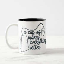 Lustigt Kopp i Tea gör allt bättre
