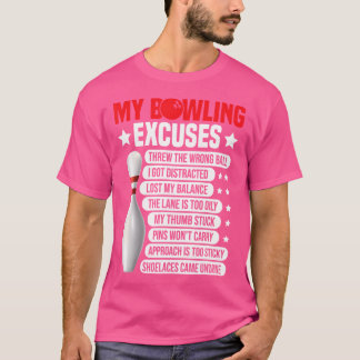 Lustigt korgavfall för Bowlareare T Shirt