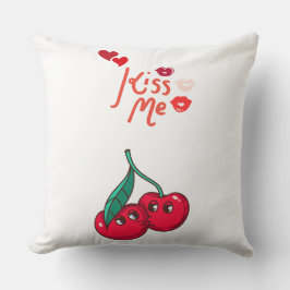 Lustigt körsbär i Kärlek. Kudde