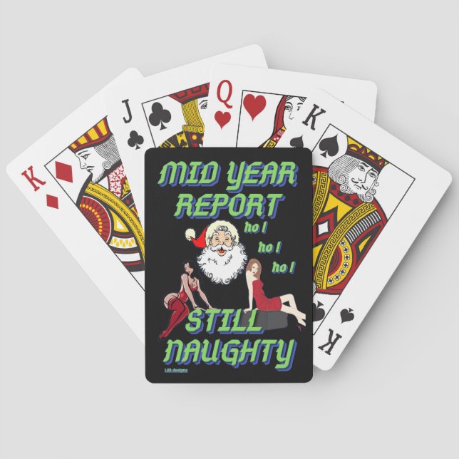 Lustigt kort "SFORT NAUGHTY 2" Casinokort (Baksidan)