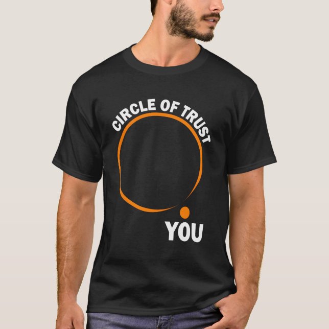 Lustigt kretslopp av förtroende t shirt (Framsida)