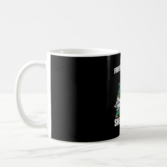 Lustigt kriminaltekniskt sjuksköterska St. Patrick Kaffemugg (Vänster)