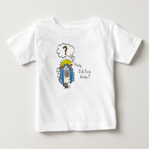 Lustigt kristet jute Cute Sheep-Tecknad T Shirt