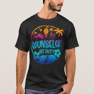 Lustigt kryssande sommar förra dagen, skolrådgivar t shirt