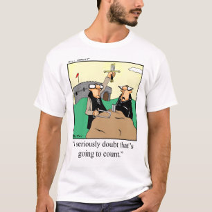 Lustigt Kung Arthur T-Shirt
