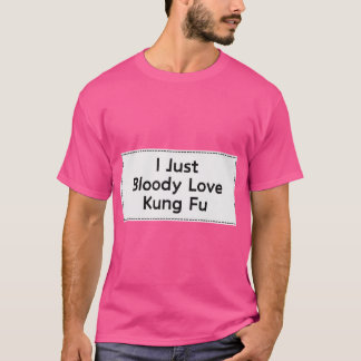 Lustigt Kung fu Offert För manar och kvinnlig Cool T Shirt