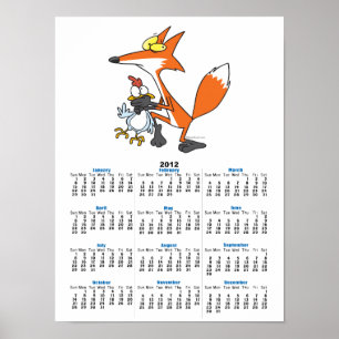 lustigt kycklingstöld poster