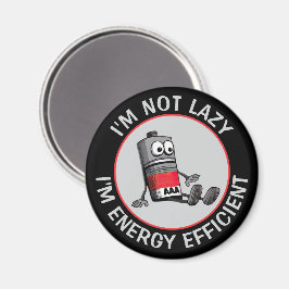 Lustigt låg batterinivå magnet