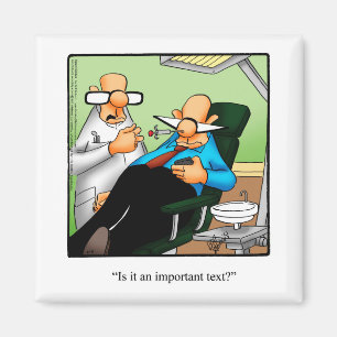 Lustigt lagerstuffer Texting Humor Magnet