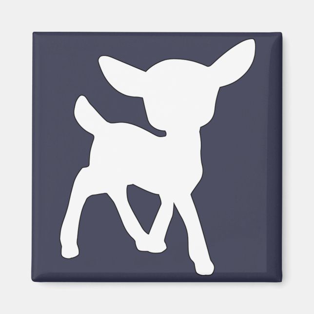 lustigt lamm magnet (Framsidan)