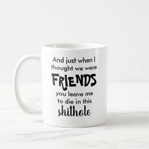 Lustigt Lämnande gåva till Coworking Coffee Mugg