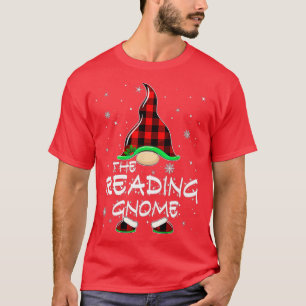 Lustigt läsaren Röda Buffalo Play Christma T Shirt