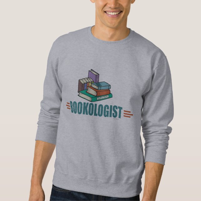 Lustigt läsning sweatshirt (Framsida)