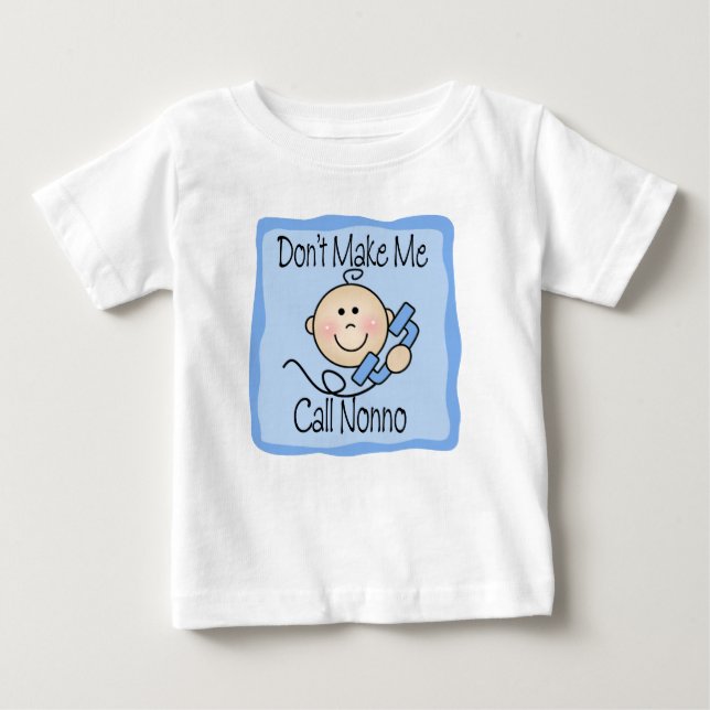 Lustigt, låt mig inte ringa Nonno Tee (Framsida)
