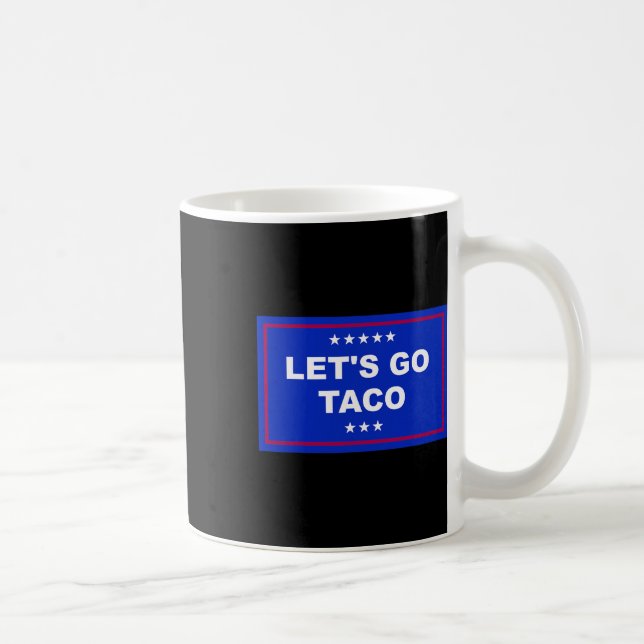 Lustigt Låt oss Go Taco 15 Kaffemugg (Höger)