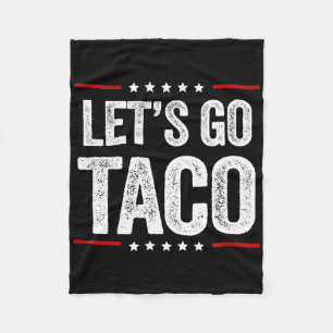 Lustigt Låt oss Go Taco 22 Fleecefilt