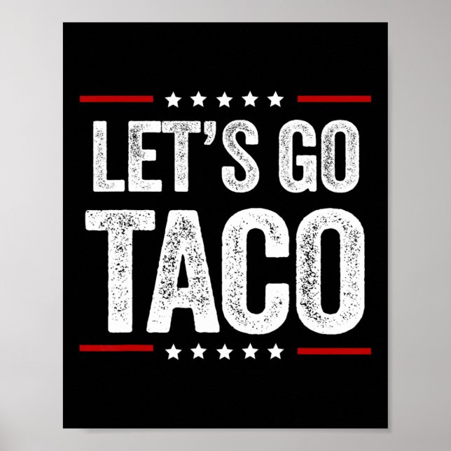 Lustigt Låt oss Go Taco 22 Poster (Framsidan)