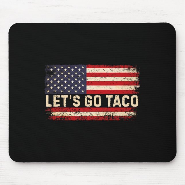 Lustigt Låt oss Go Taco 23 Musmatta (Framsidan)