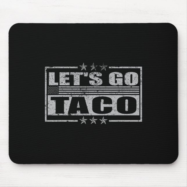 Lustigt Låt oss Go Taco 25 Musmatta (Framsidan)