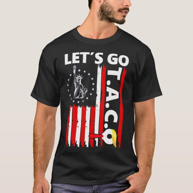 Lustigt Låt oss Go Taco 50 T Shirt (Framsida)