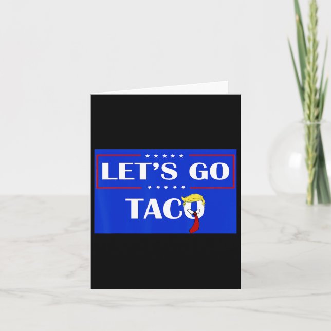 Lustigt Låt oss Go Taco 54 Kort (Framsida)
