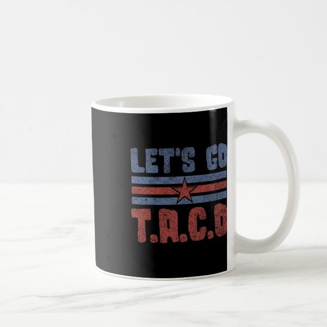 Lustigt Låt oss Go Taco 55 Kaffemugg (Höger)
