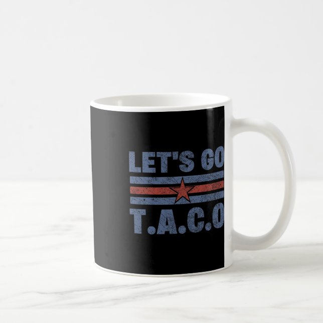 Lustigt Låt oss Go Taco 56 Kaffemugg (Höger)