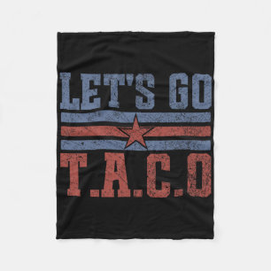 Lustigt Låt oss Go Taco 58 Fleecefilt
