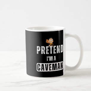 Lustigt låtsas att jag är en Grottman Costume Hall Kaffemugg