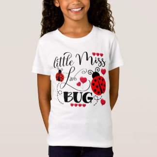 Lustigt lilla miss Kärlek Kryp Cute Valentines day T Shirt