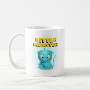 Lustigt lilla Monster Kaffemugg
