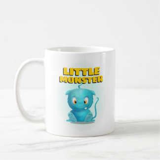 Lustigt lilla Monster Kaffemugg