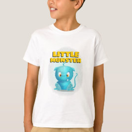 Lustigt lilla Monster T Shirt