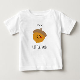 Lustigt Little Nöt Baby Acorn Tecknad Cute T Shirt