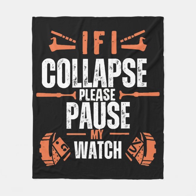 Lustigt löpande fleecefilt (Framsidan)