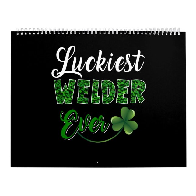 Lustigt Luckiest Welder har alltid presenterat Kalender (Omslag)